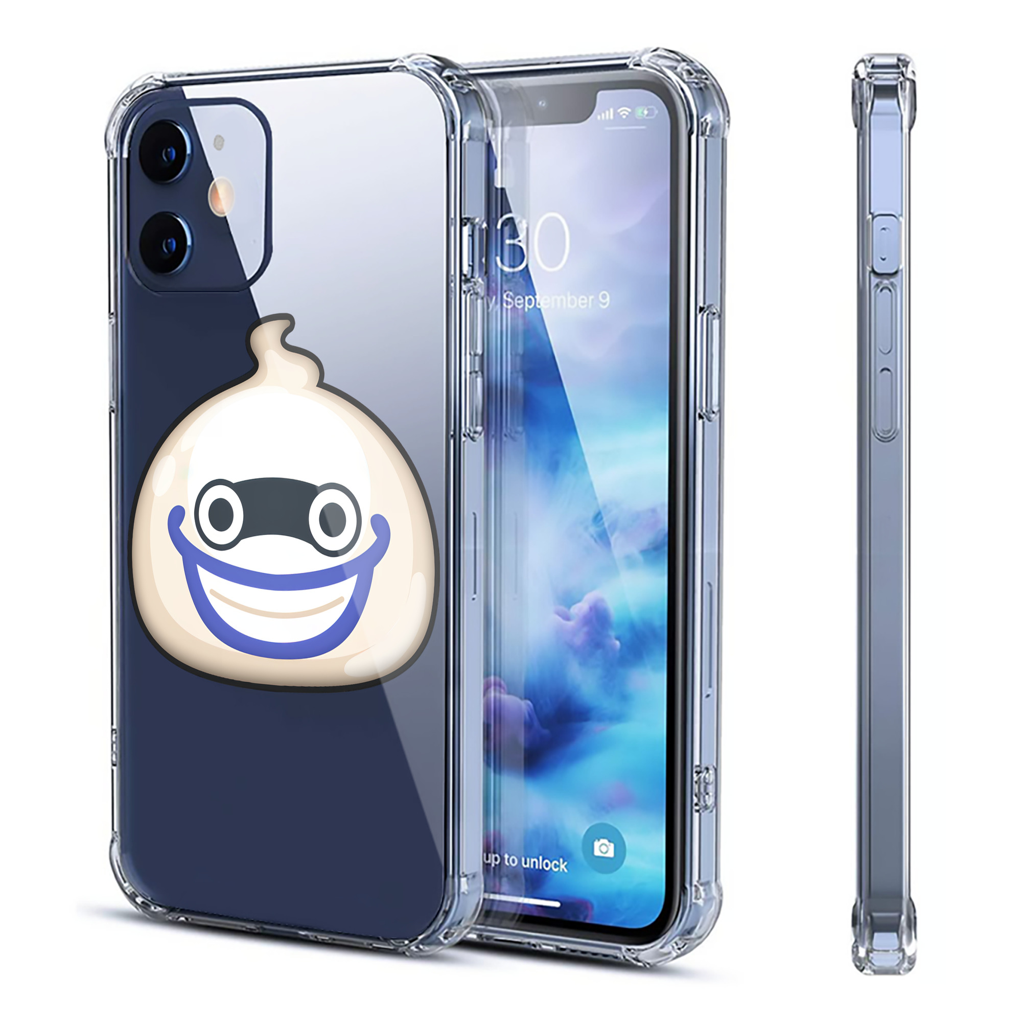 （画像用） 妖怪ウォッチ Yo-kai Watch 【iPhone 12シリーズ対応】透明スマホケース（クリアソフトケース）
